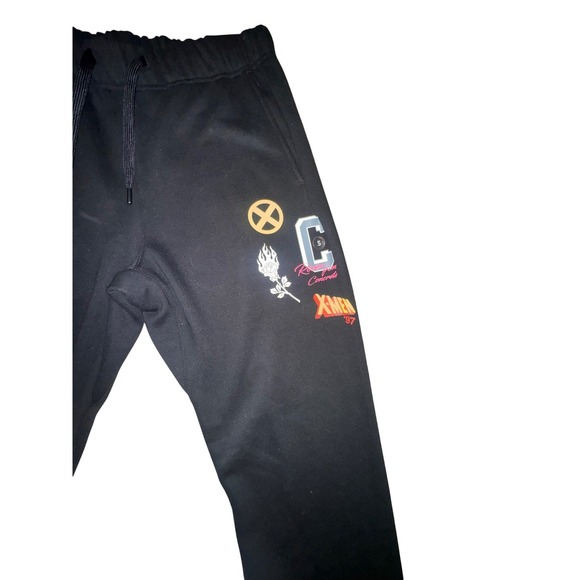 New w/tags X-Men 97 PacSun Civil Regime Sweatpants Men's Small Black MSRP $65 - Picture 7 of 10